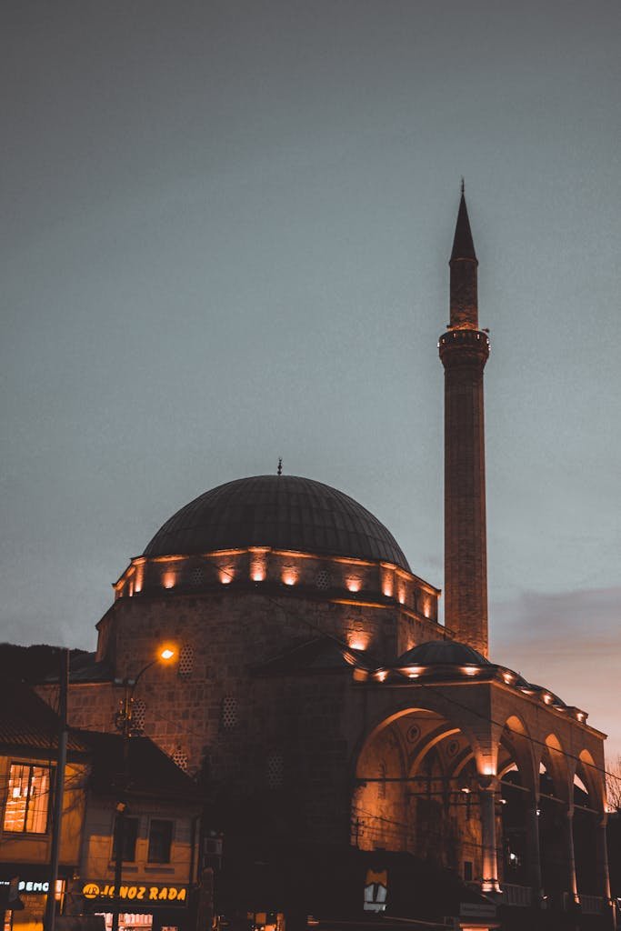 Sinan Pasha Mosque in Prizren, Kosovo.